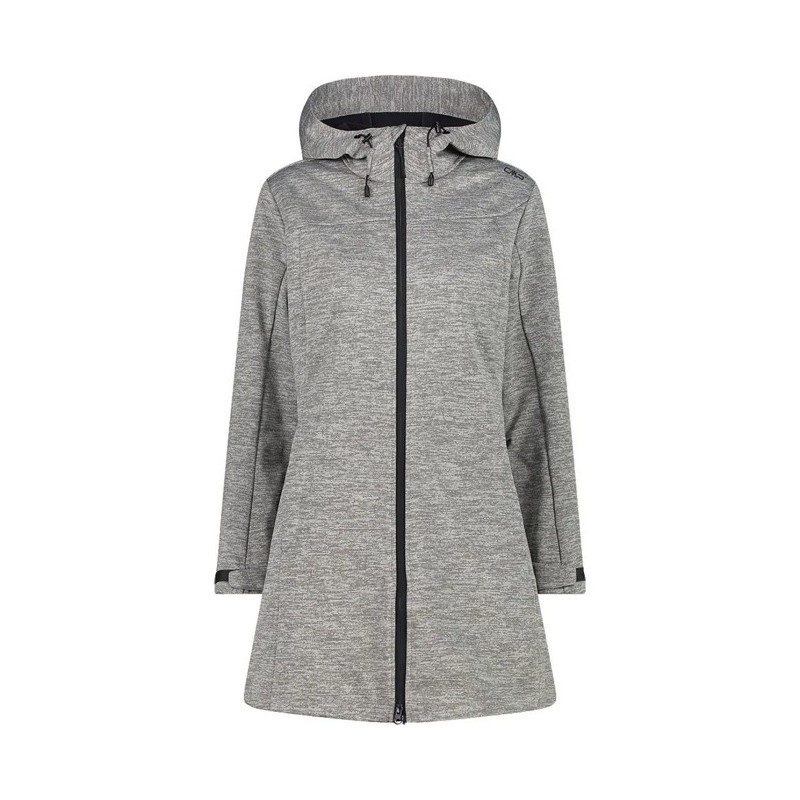 Jacket Cmp WOMAN COAT FIX HOOD GESSO MEL.