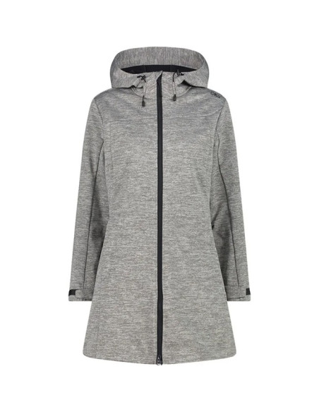 Striukė Cmp WOMAN COAT FIX HOOD GESSO MEL.