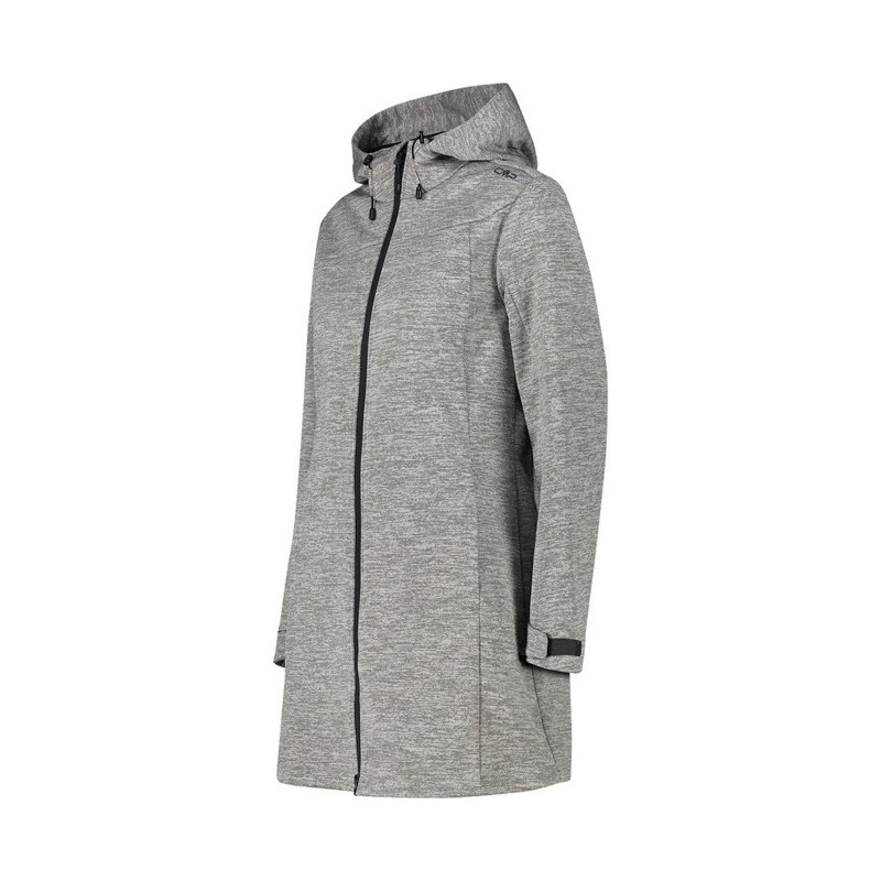 Casaco Cmp WOMAN COAT FIX HOOD GESSO MEL.