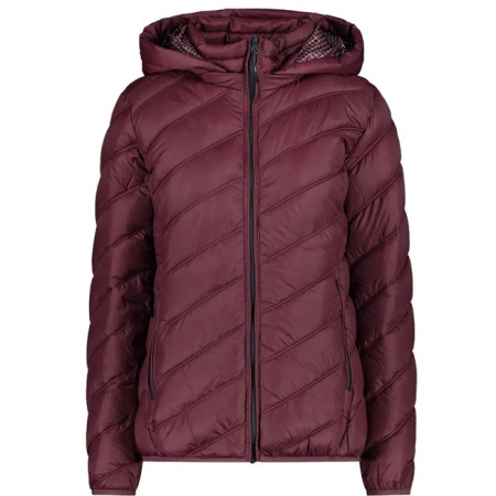 Jakke Cmp WOMAN SNAPS HOOD BURGUNDY
