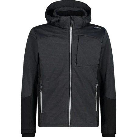 Veste Cmp MAN JACKET ZIP HOOD ANTRACITE