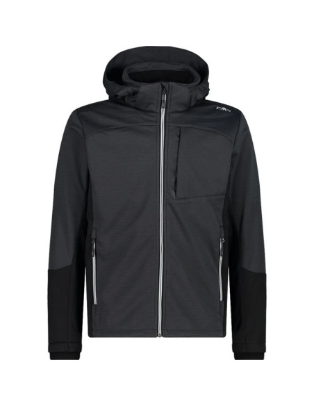 Kurtka Cmp MAN JACKET ZIP HOOD ANTRACITE