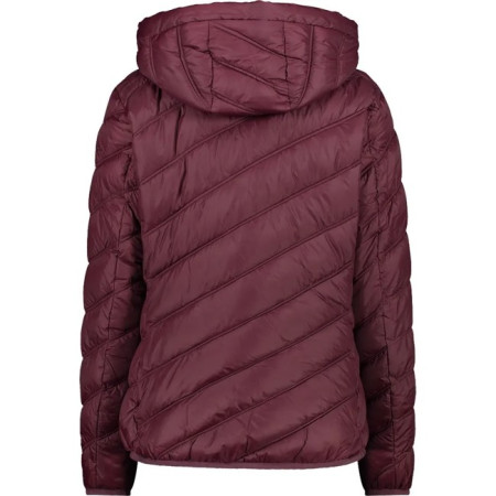 Kabát Cmp WOMAN SNAPS HOOD BURGUNDY 2