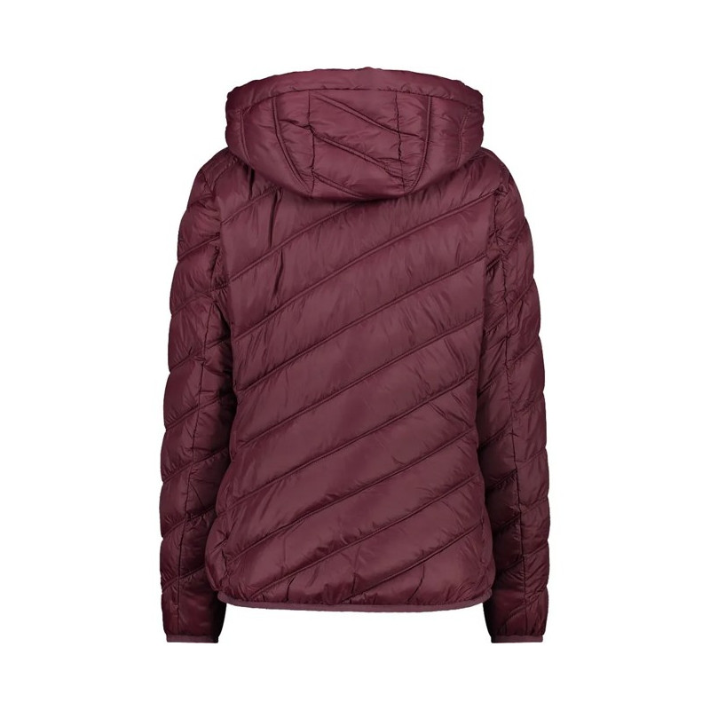 Jakke Cmp WOMAN SNAPS HOOD BURGUNDY