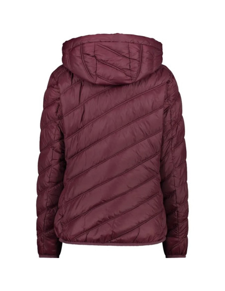 Striukė Cmp WOMAN SNAPS HOOD BURGUNDY