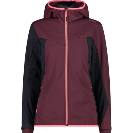 Striukė Cmp WOMAN FIX HOOD BURGUNDY