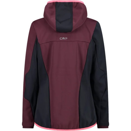 Takki Cmp WOMAN FIX HOOD BURGUNDY 2