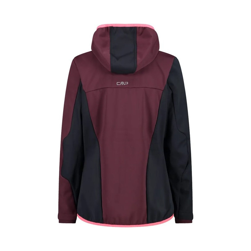 Chaqueta Cmp WOMAN FIX HOOD BURGUNDY