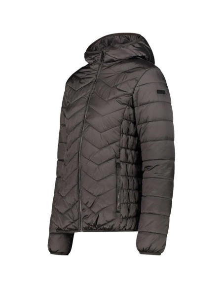 Jacke Cmp WOMAN FIX HOOD DUST