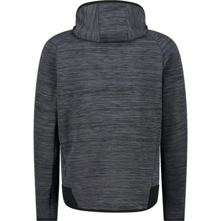 Polar Fleece Cmp FIX HOOD PIOMBO MEL. 2