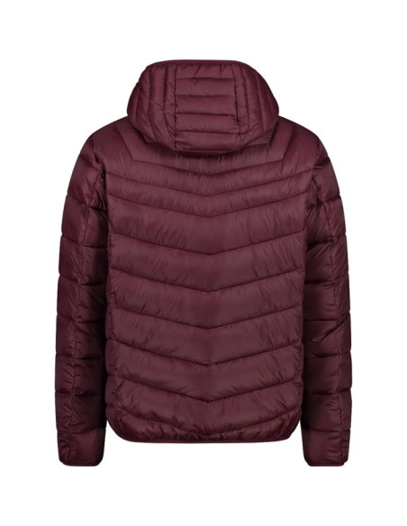 Jas Cmp SNAPS HOOD BURGUNDY