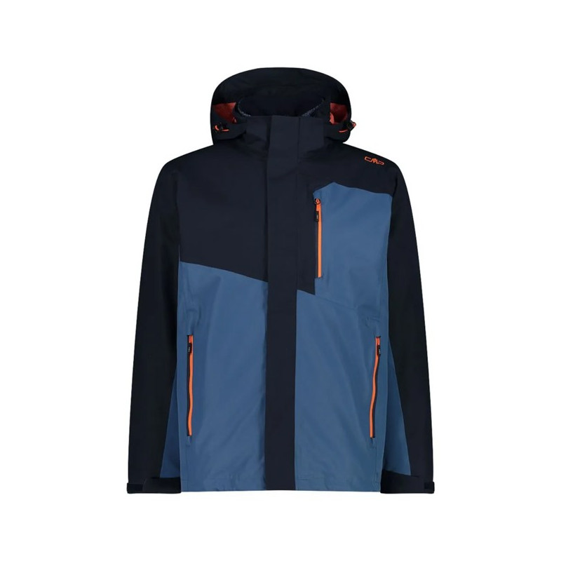 Veste Cmp MAN ZIP HOOD black blue