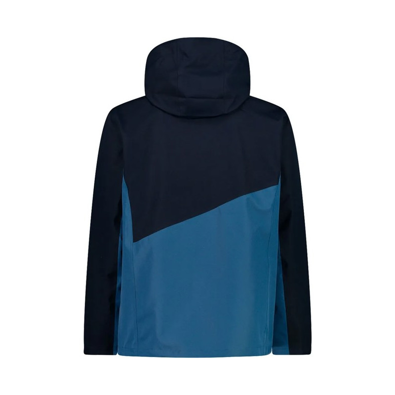 Takki Cmp MAN ZIP HOOD black blue