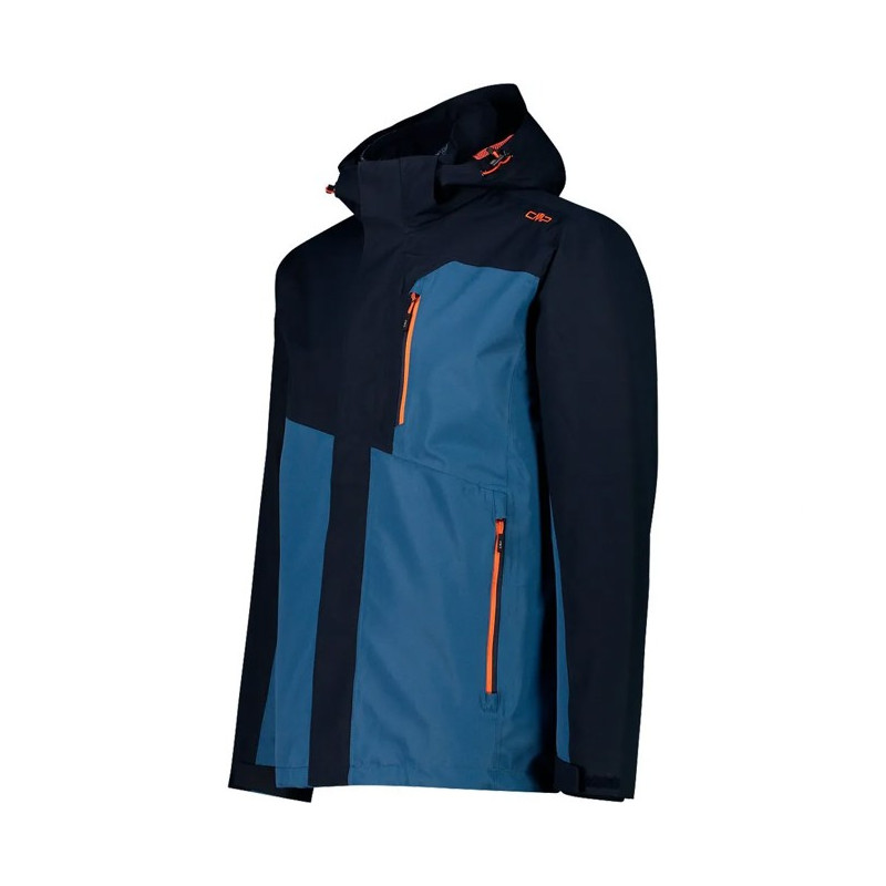 Bunda Cmp MAN ZIP HOOD black blue