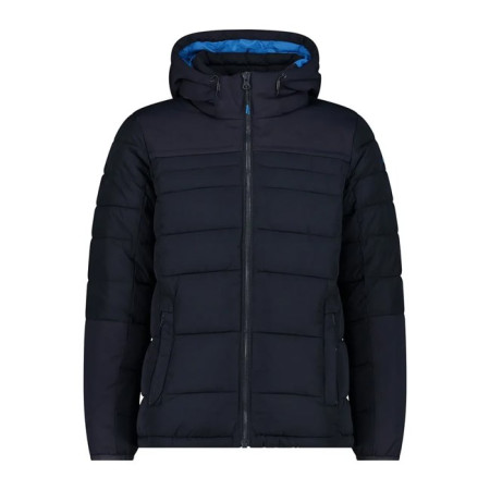 Jacke Cmp MAN JACKET FIX HOOD BLACK BLUE
