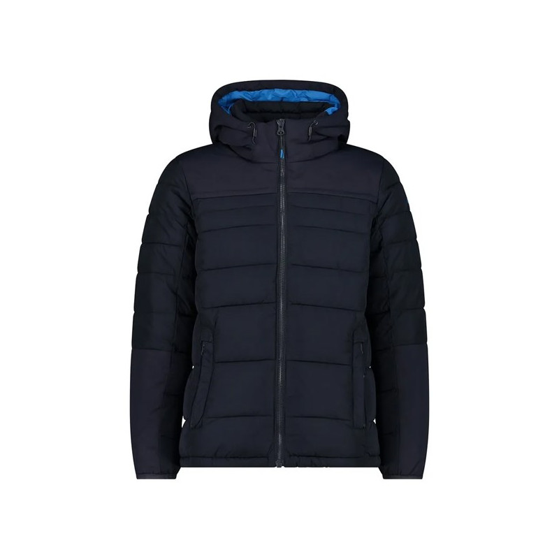 Jacke Cmp MAN JACKET FIX HOOD BLACK BLUE