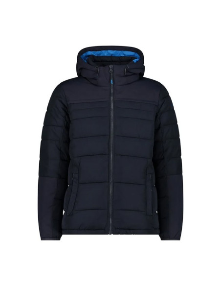 Bunda Cmp MAN JACKET FIX HOOD BLACK BLUE