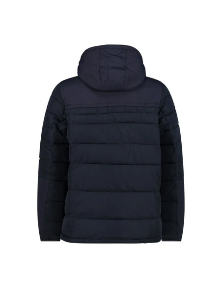 Bunda Cmp MAN JACKET FIX HOOD BLACK BLUE