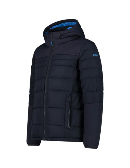 Bunda Cmp MAN JACKET FIX HOOD BLACK BLUE
