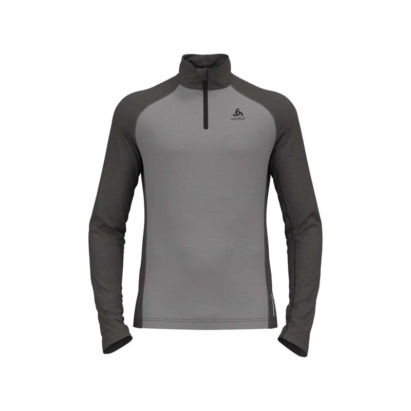 Marškinėliai Odlo BL TOP TURTLE NECK LS HZ NATURAL Grey Me