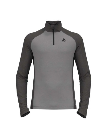 Koszulka Odlo BL TOP TURTLE NECK LS HZ NATURAL Grey Me