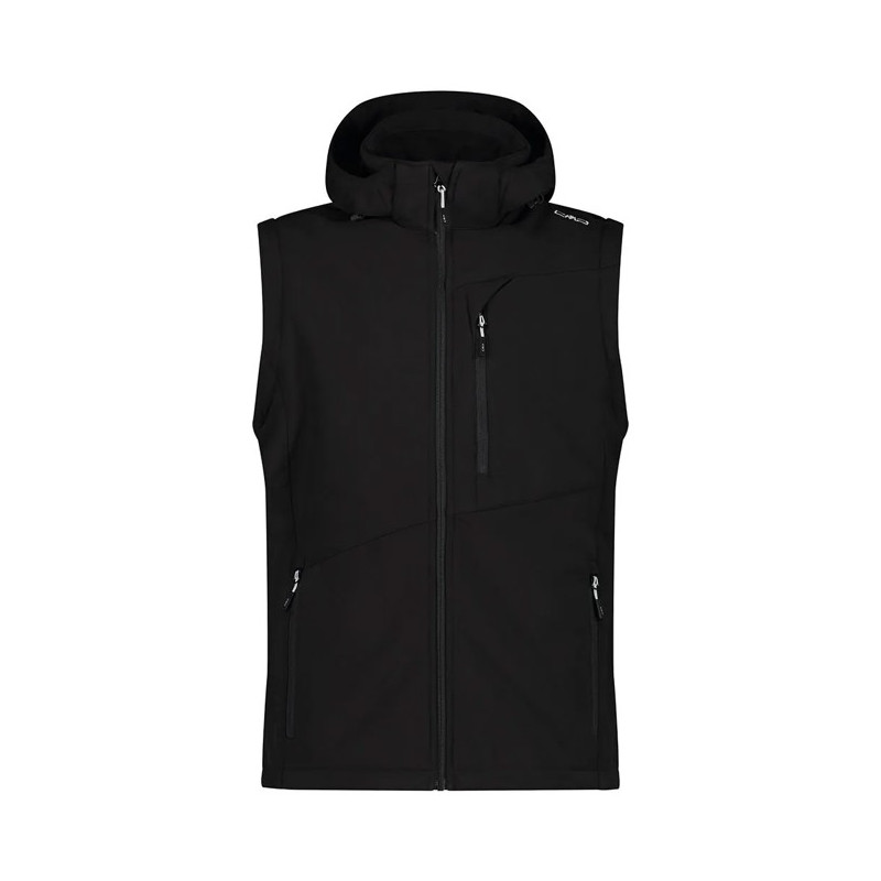 Takki Cmp MAN ZIP HOOD SLEEVES nero