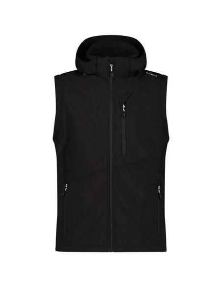 Kabát Cmp MAN ZIP HOOD SLEEVES nero