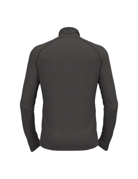 T-shirt Odlo BL TOP TURTLE NECK LS HZ NATURAL Grey Me
