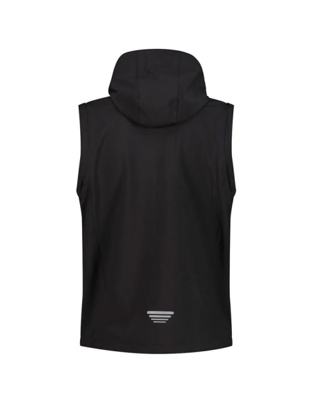 Kurtka Cmp MAN ZIP HOOD SLEEVES nero
