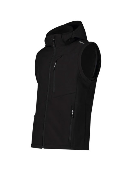 Jakke Cmp MAN ZIP HOOD SLEEVES nero