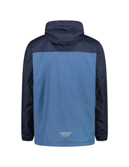 Bunda Cmp RAIN FIX HOOD dusty blue