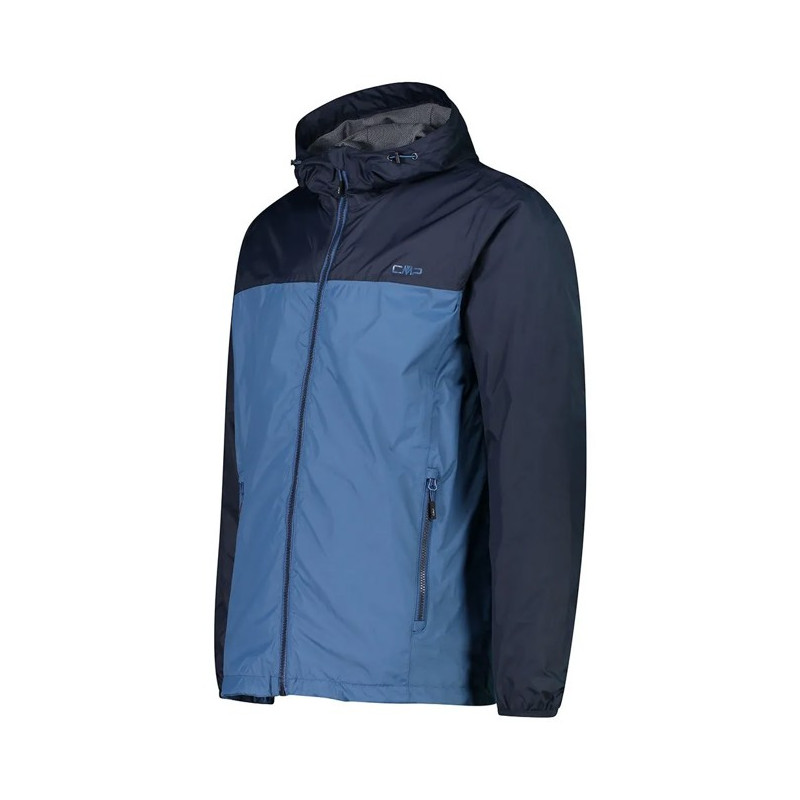 Bunda Cmp RAIN FIX HOOD dusty blue