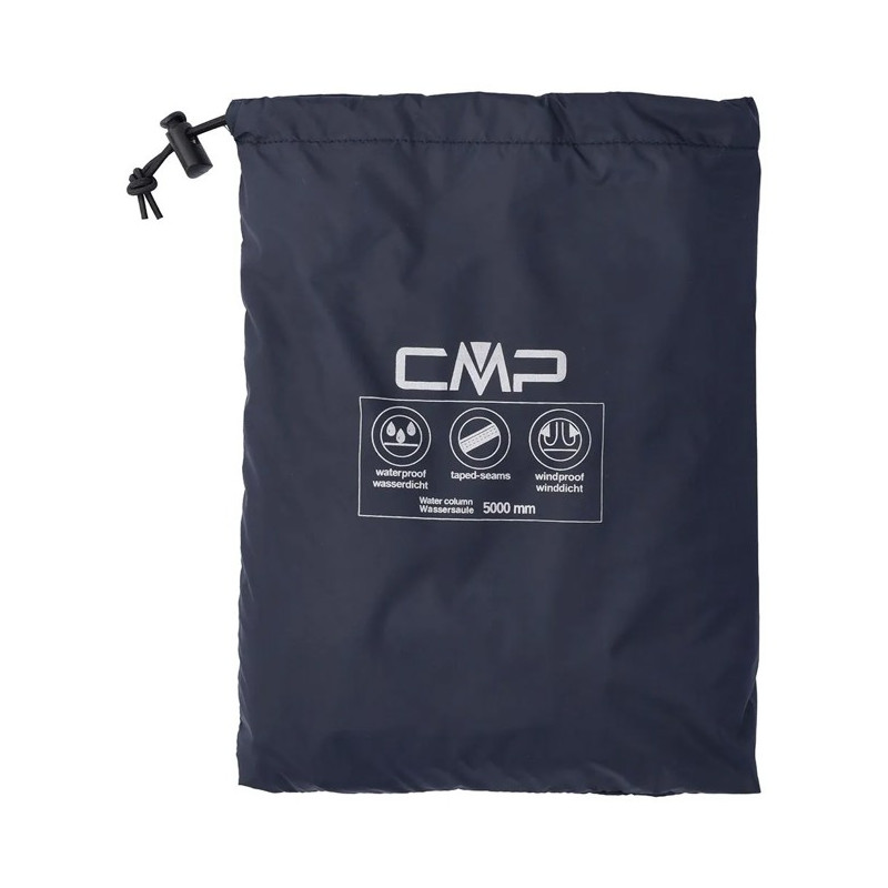 Bunda Cmp RAIN FIX HOOD dusty blue
