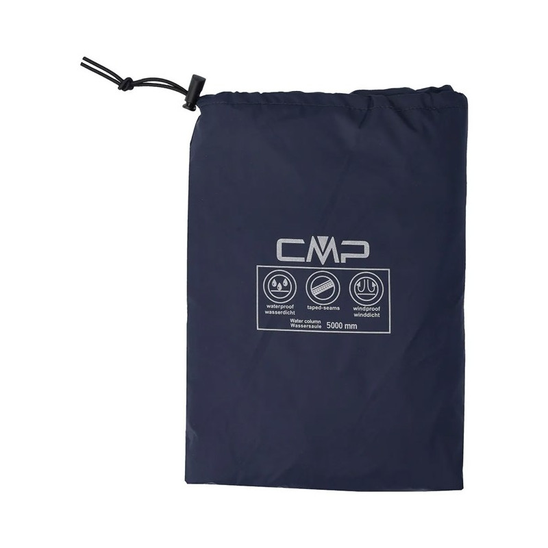 Bunda Cmp RAIN FIX HOOD dusty blue