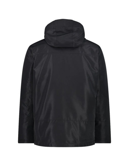 Jacke Cmp MAN ZIP HOOD nero