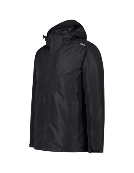 Jacke Cmp MAN ZIP HOOD nero