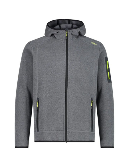 Polar Fleece Cmp MAN JACKET FIX HOOD ANT-ACIDO