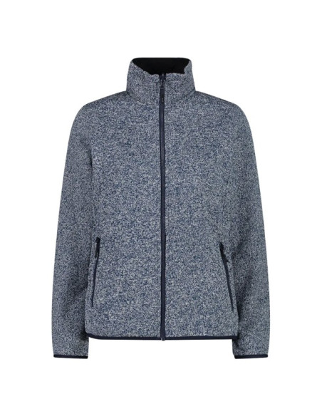 Jacka Cmp WOMAN ZIP HOOD DETACHBLE BLUE