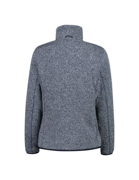 Jacket Cmp WOMAN ZIP HOOD DETACHBLE BLUE