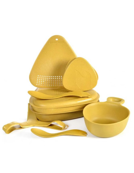 Kit Light My Fire OUTDOOR MEALKIT BIO MUSTYYELLOW