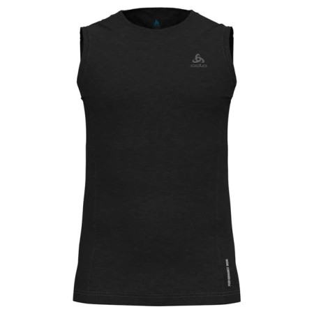 Marškinėliai Odlo TOP CREW SINGLET NATURAL PERFORM Blac