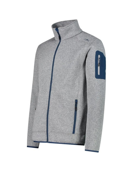 Podszewka polarowa Cmp MAN JACKET CEMENTO-BL