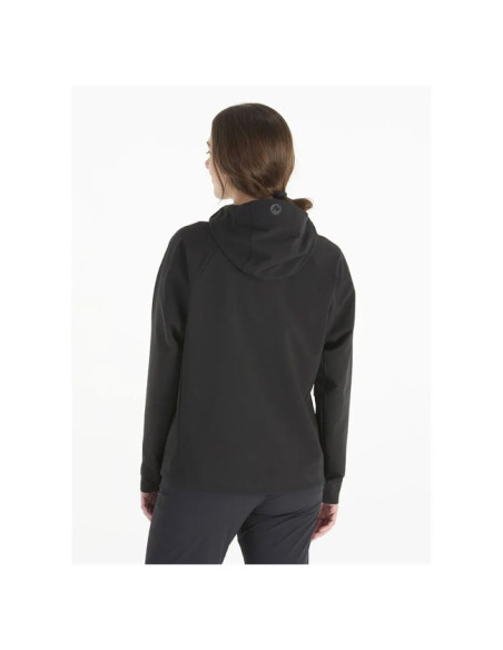 Camisola com capuz Marmot WMS PINNACLE DRICLME Black