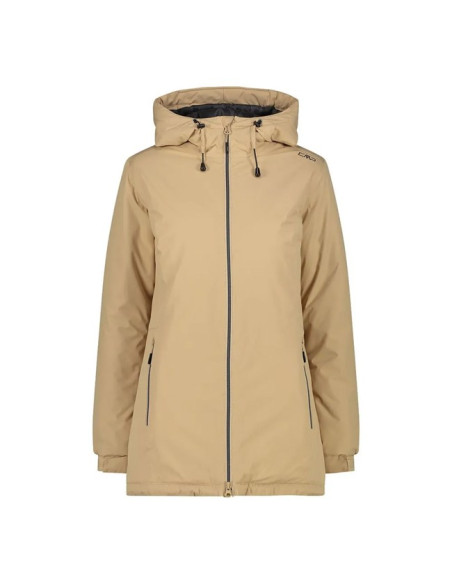 Giacca Cmp WOMAN LONG FIX HOOD SESAMO