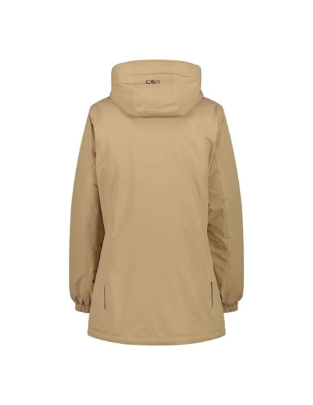 Giacca Cmp WOMAN LONG FIX HOOD SESAMO
