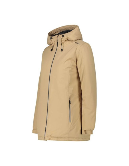 Jas Cmp WOMAN LONG FIX HOOD SESAMO
