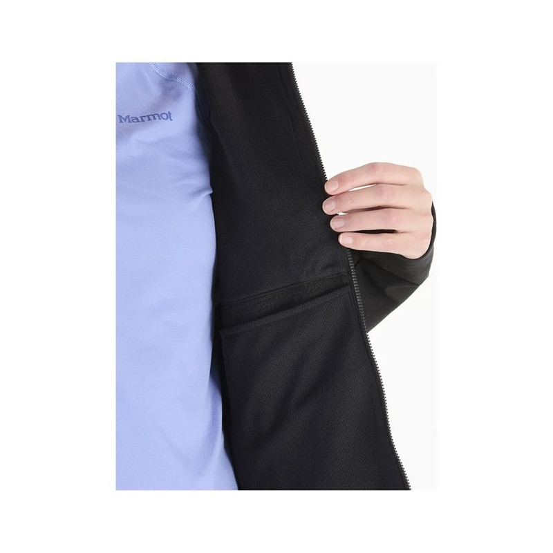 Jopica s kapuco Marmot WMS PINNACLE DRICLME Black