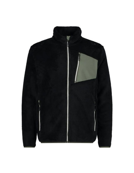 Polar fleece Cmp MAN JACKET NERO