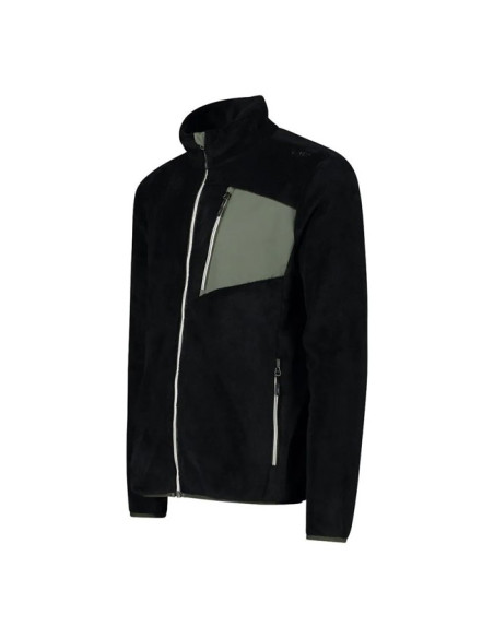 Polar fleece Cmp MAN JACKET NERO