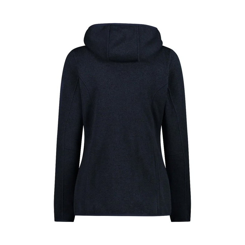 Fliskakna Cmp WOMAN FIX HOOD B.BLUE-GIADA